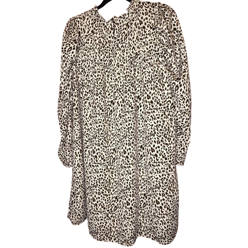 Davi & Dani Women's Leopard Dress Size L With Pockets, CB#54